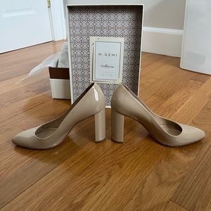 M. Gemi Lustro patent leather heels 90mm